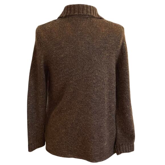 Alfred Dunner Fall Colors Long Cardigan Sweater Coat, 3 Button, Size M - Picture 4 of 10